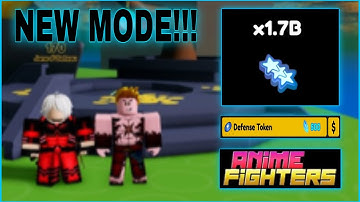 Update 14!! New Defense Mode!! I Got x1.7B Multi-Open Anime Fighters Simulator