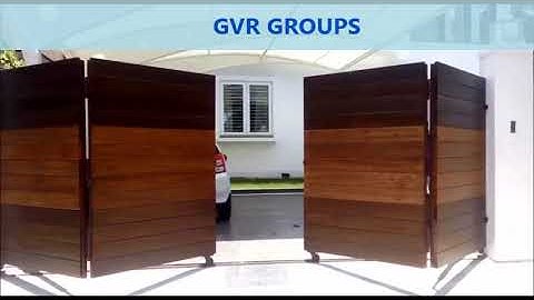 GVR Groups - Demo on SlidingGateAutomation