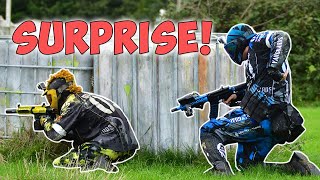 Messing with Paintballers at the UK's BIG GAME EVENT - Mayhem VLOG