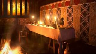 Ambience/ASMR: Feast in Medieval Great Hall (Musical Version), 4 Hours