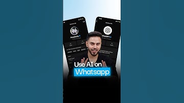 Use ChatGPT and Perplexity on WhatsApp