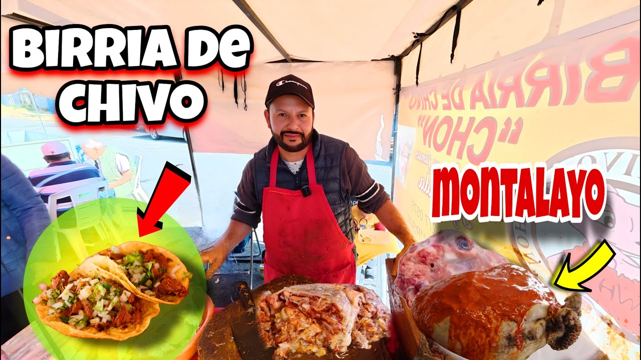 “La birria de chivo MÁS BRUTAL 🤯 Patita, espaldilla y puro sabor michoacano”