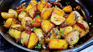 So Good! Pan Fried Potatoes Recipe