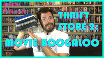 Thrift Store 2: Movie Boogaloo! / DVD, Blu-ray and CD Hunting