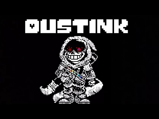 Dust sans colored battle sprite pixel art