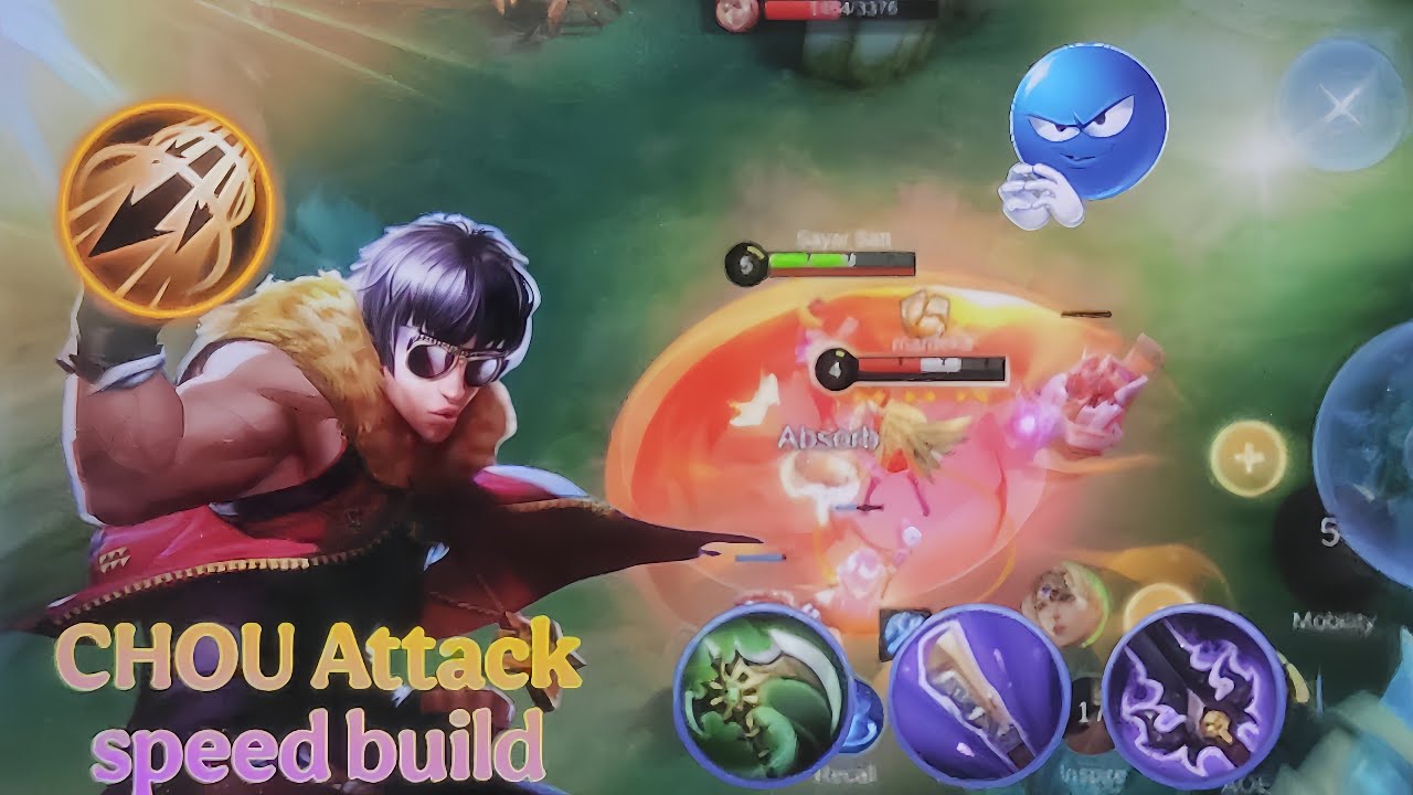 CHOU ATTACK SPEED BUILD GAMEPLAY 🔥