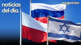 NOTICIAS DEL DÍA: Rusia ataca instalaciones eléctricas de Ucrania, Polonia alerta e Israel frustrado