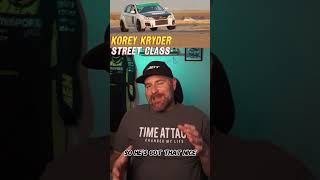 Kory Kryder holding it down for the Subaru crowd