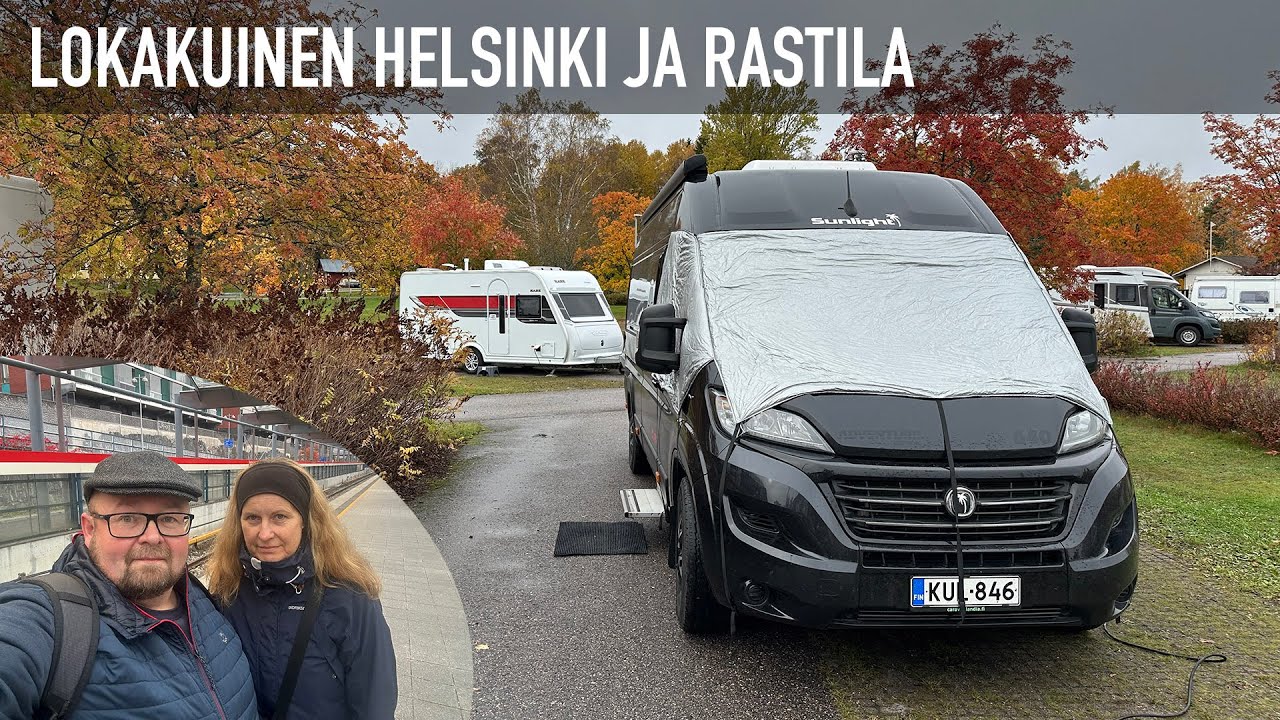 Syysreissu retkeilyautolla Helsinkiin lokakuussa