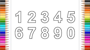 Learn Numbers l Follow the dots and write color numbers with a marker pen l 1-10 l Write Numbers