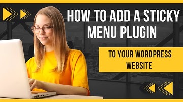 How to Add a [My Sticky Menu] bar to Your WordPress Website - StickyMenu