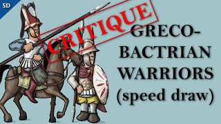 Greco Bactrian Warriors (speed draw)
