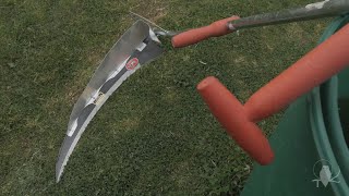 Problems and solutions with this Belgian / Flemish scythe set-up