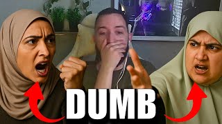Two Muslims get destroy... Don't even KNOW the basics!!!