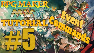 RPG Maker MV Tutorial World - Event Commands