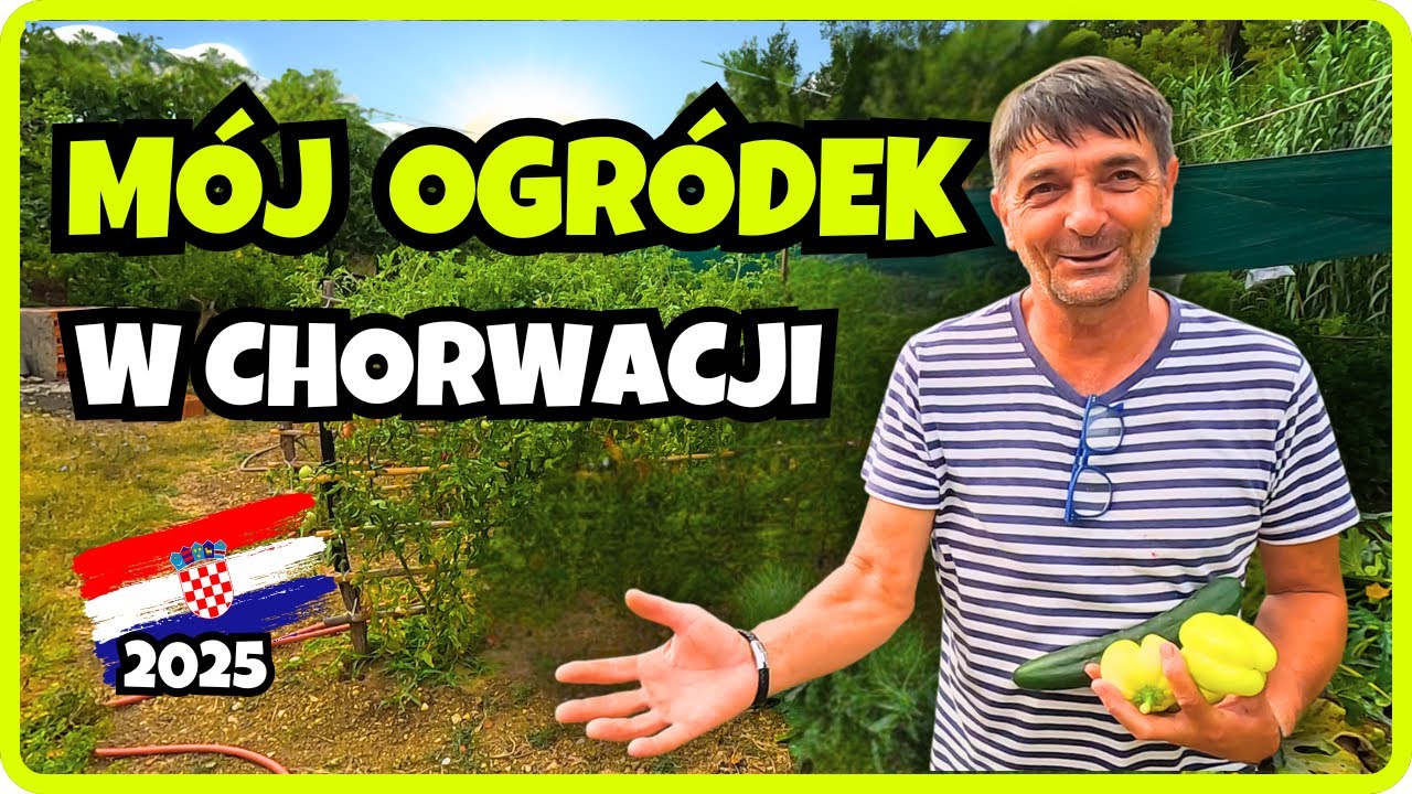 Toni pokazał mi swój ogródek.SZOK !
