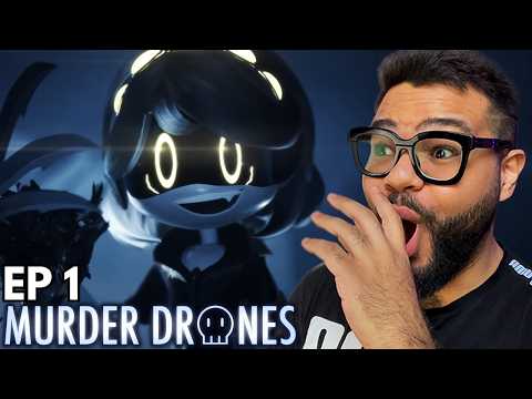 WATCHING MURDER DRONES FOR THE FIRST TIME! MURDER DRONES Episode 1 REACT