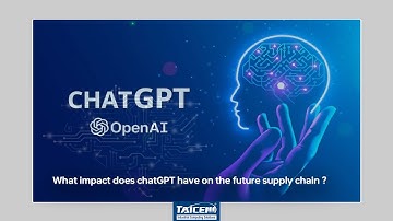 What impact does chatGPT have on the future supply chain？
