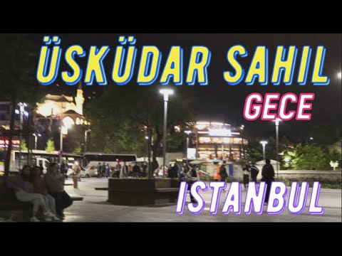 Üsküdar Sahil Gece İstanbul