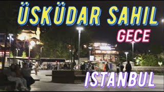 Üsküdar Sahil Gece İstanbul