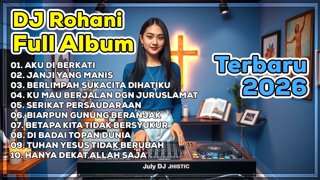 DJ LAGU ROHANI TERBARU 2026 PENYEMANGAT PAGI | LAGU PUJIAN SUKACITA - AKU DIBERKATI BY DJ ERIC