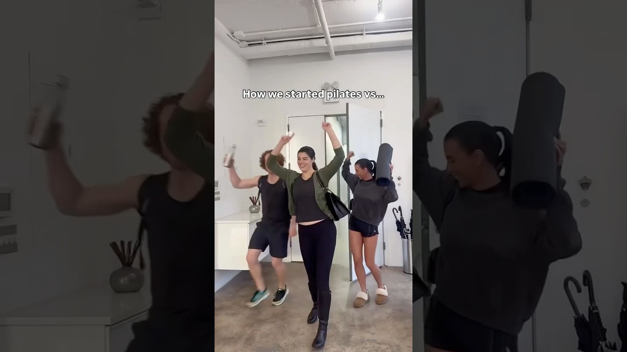 It’s our healthy addiction 😂 #pilates #viral #viralshorts