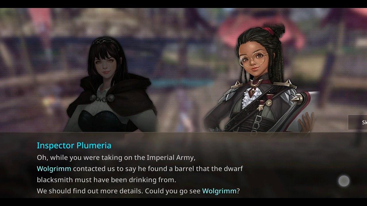 Gameplay Blademaster Axe x Alliance vs Empire Global version