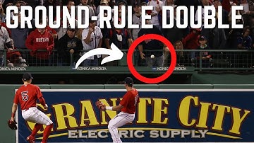 MLB Ground Rule Double Compilation