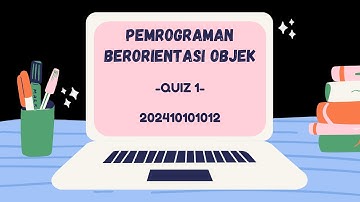 QUIZ 1 PBO
