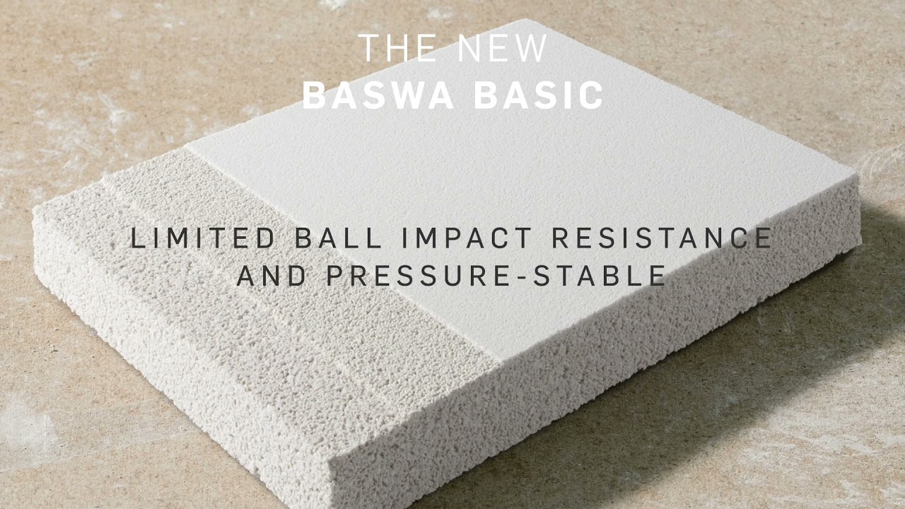 BASWA Basic, acoustic panels with seamless coating
