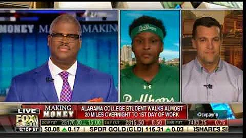 Charles Payne Chokes Up After Talking to Black Col...