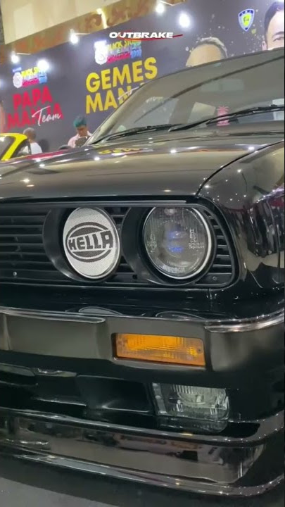 E30nya Raffi Ahmad dapet kategori ultimate paint & soundsystem di IMX 2022 #outbrake #imx2022