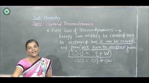 Bridge Course (Chem) || Topic: Chemical Thermodynamics part 4 || By Prof. Choudhari K.B.