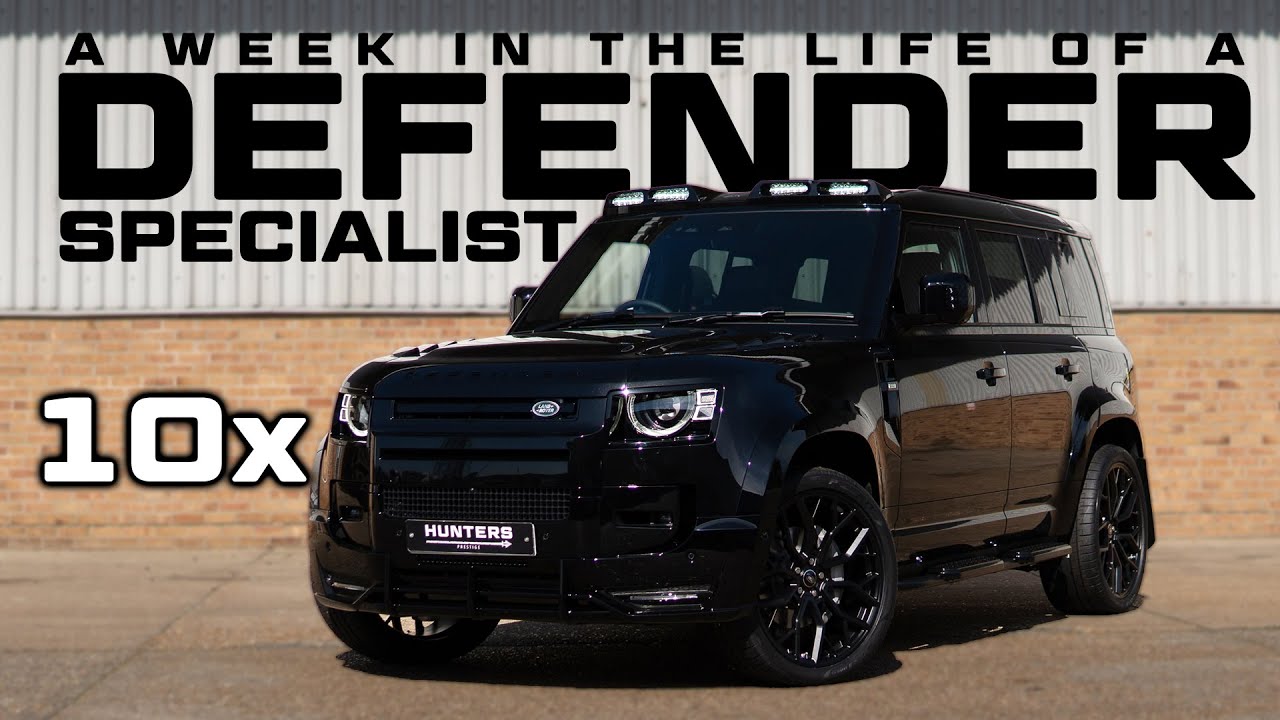 CUSTOM NEW LAND ROVER DEFENDERS FOR DAYS! | HUNTERS HABITAT
