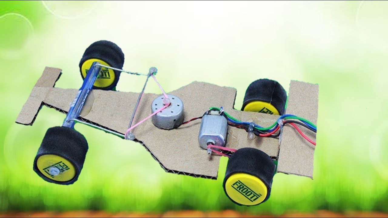 How to make Amazing F16 Racing Car - Out of Cardboard DIY - YouTube