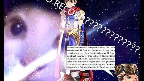 Quickest Game of All Time Speedrun (00:01:01:62) (WR)