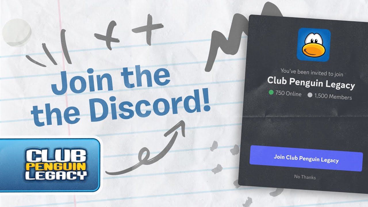 Club Penguin Legacy — Join Our Discord Server! 