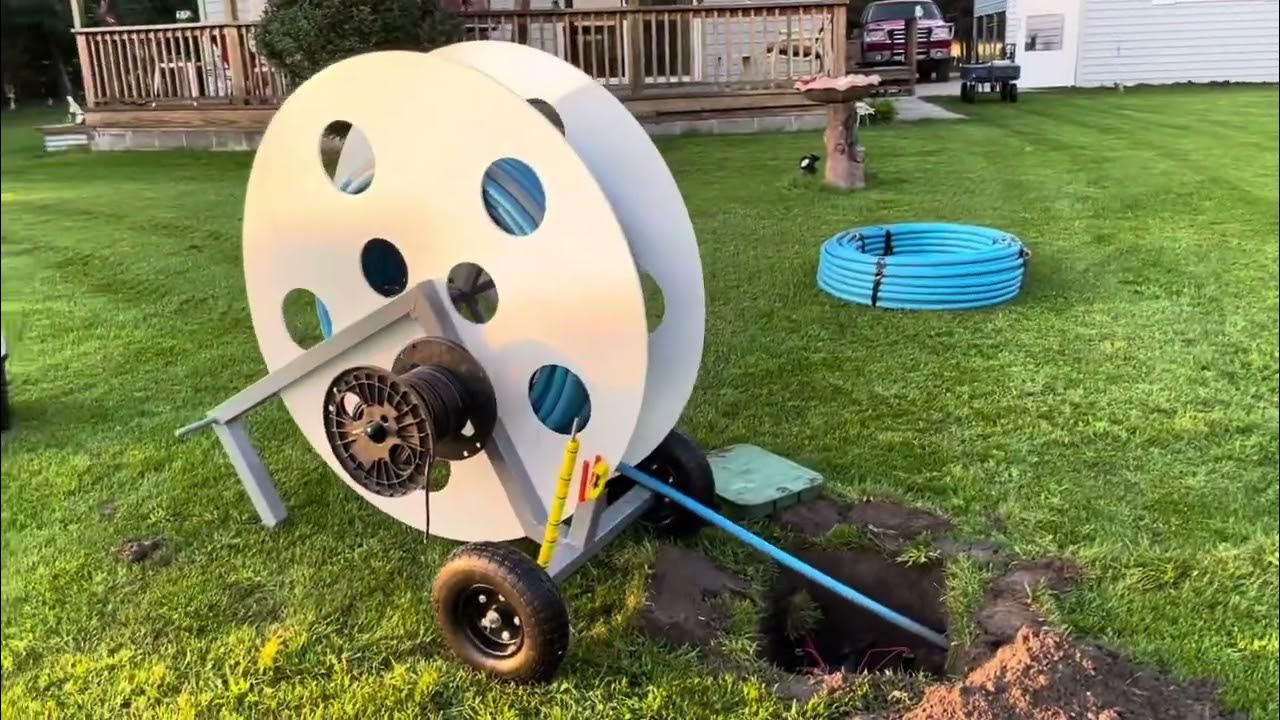 Poly Trolley Pipe Unroller YouTube