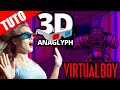JOUER AU VIRTUAL BOY EN 3D !! (3D Anaglyphe ou TV 3D) | TUTO EXPRESS