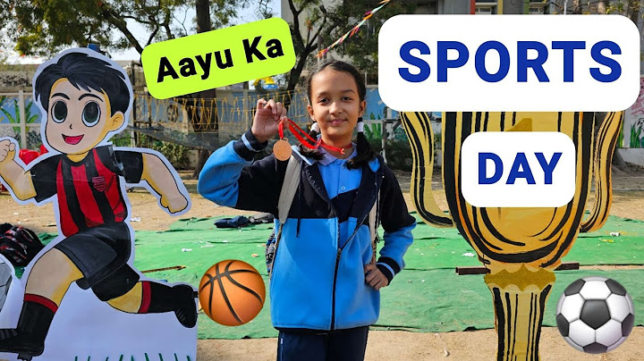 AAYU KA SPORTS DAY 🏃‍♀️🏀⚽️🤩🎊   | Annual Sports Day 2025 Vlog | Aayu and Vanu