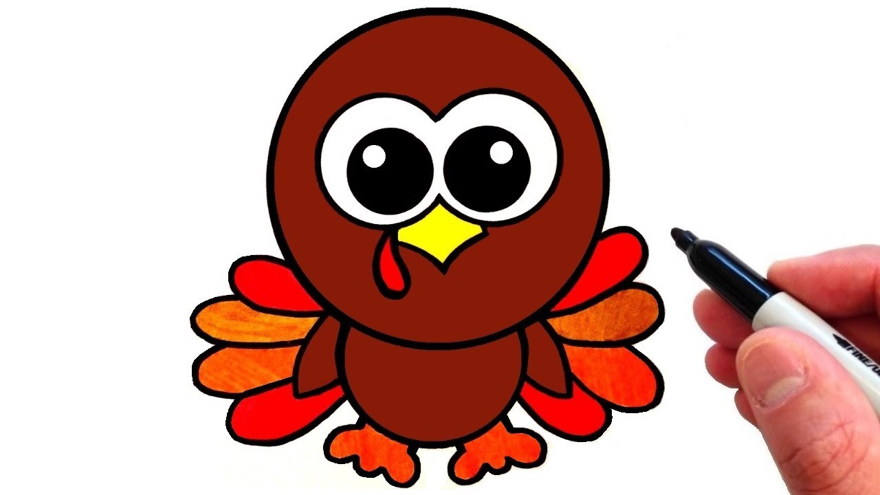 Gobble up some fun with turkey cute drawings just in time for Thanksgiving