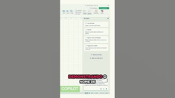 Inteligência Artificial no Excel!Criando planilha modelo de gerenciamento de projetos.#ias #ia #pmo