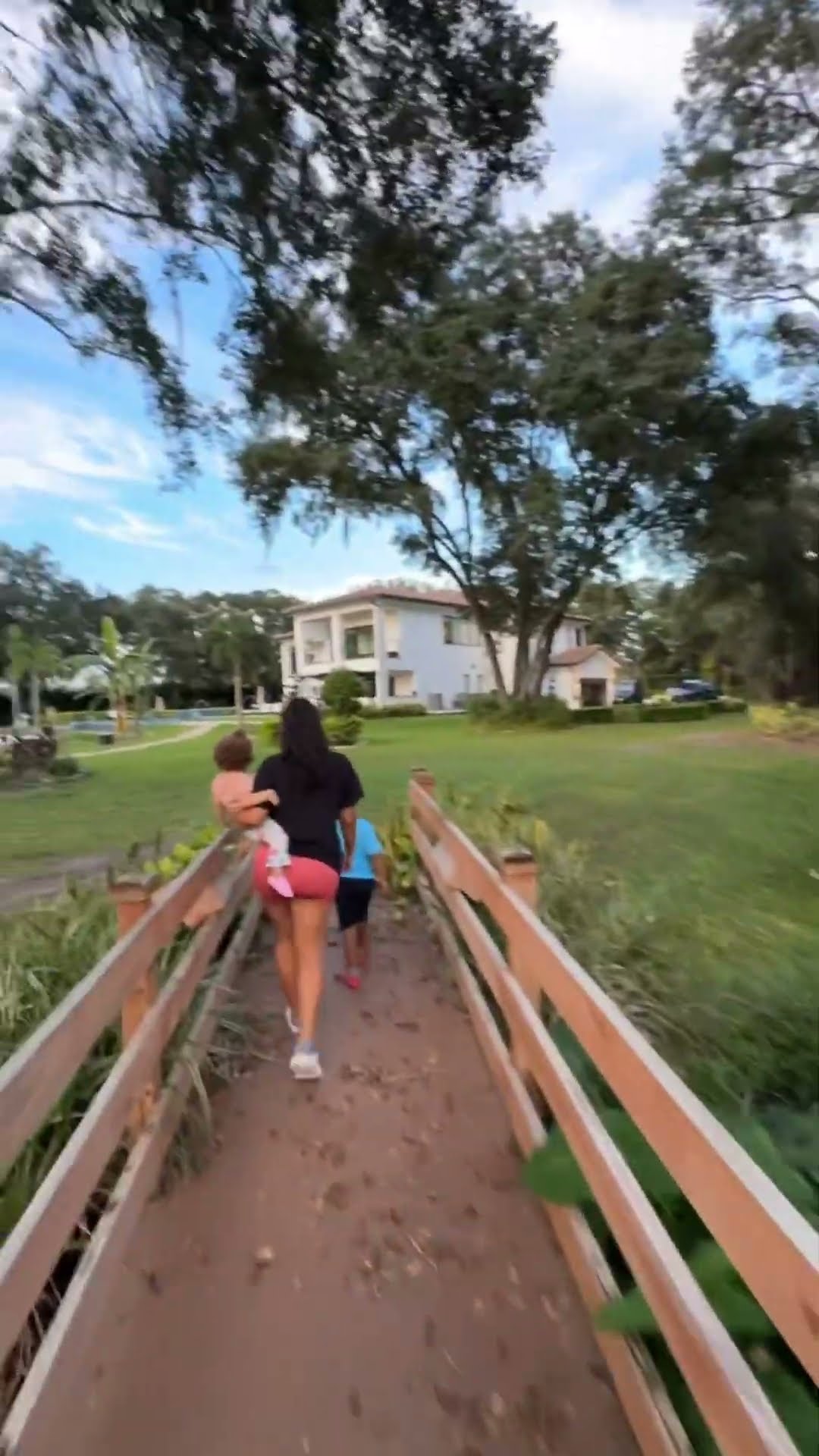 POV: exploring the trench family’s land #shorts