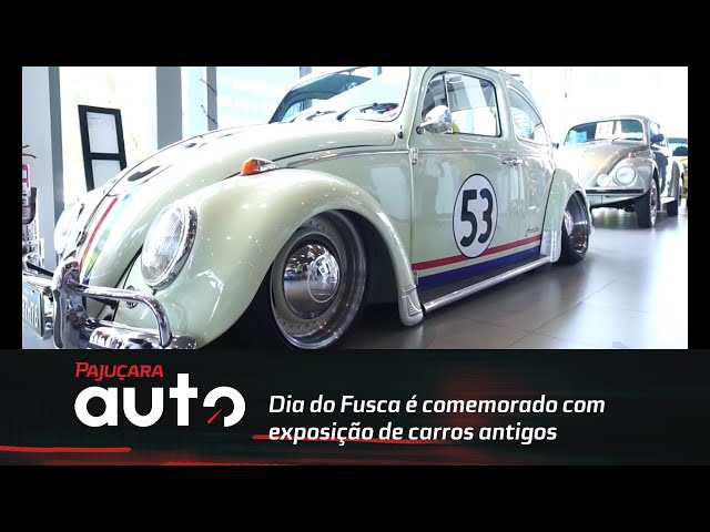 01 - Dia do Fusca é comemorado com exposição de carros antigos