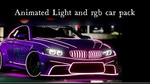animated lights and rgb car pack ANİMASYONLU ARAC PAKETİ #90 ★Free download ★