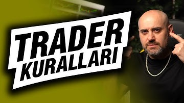 PROFESYONEL TRADER OLMAK İSTİYORSAN KURALLAR | Trader Olmak ve Trade Psikolojisi