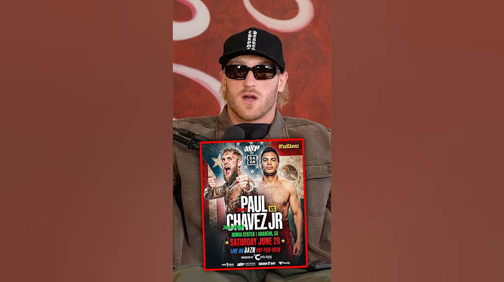 🥊 Jake Paul Vs Julio César Chávez Jr.