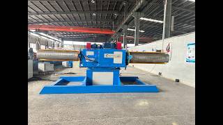 Fully automatic two head hydraulic decoiler