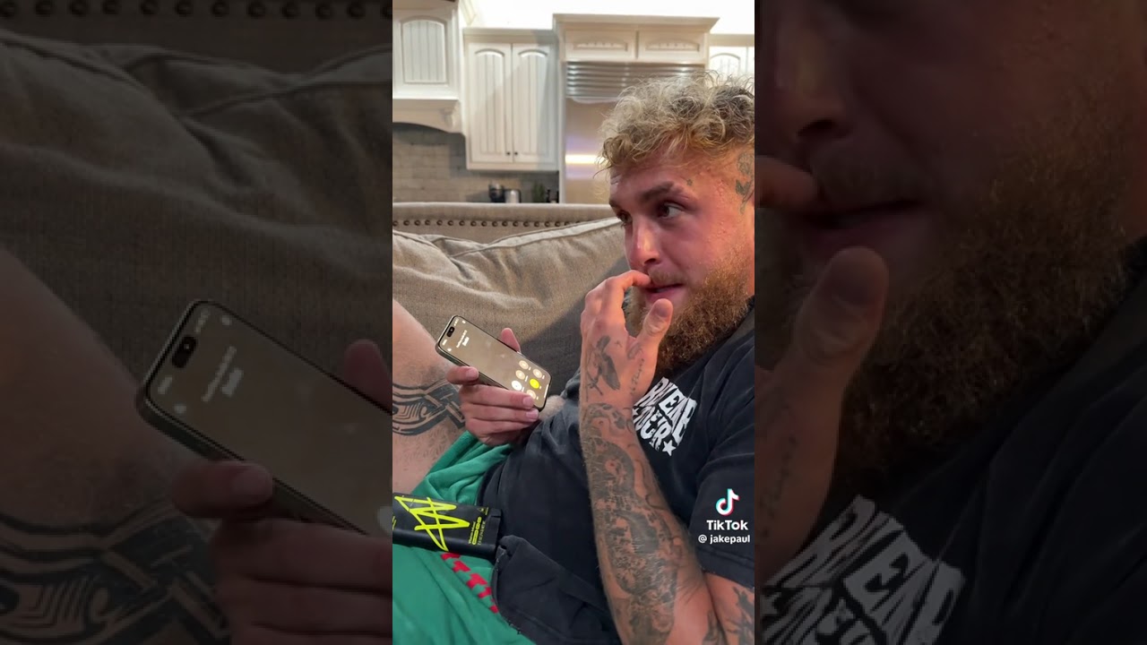 Jake Paul wishes people good night