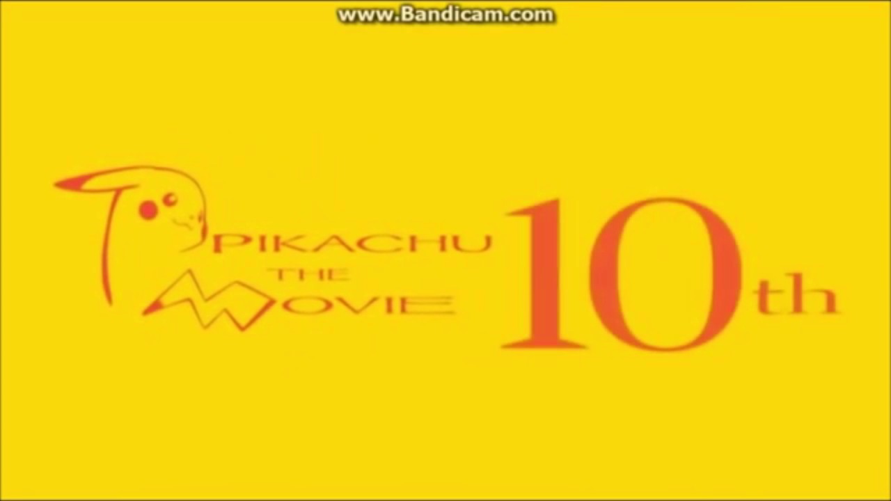 Pikachu The Movie Logo (20022010) V4 YouTube
